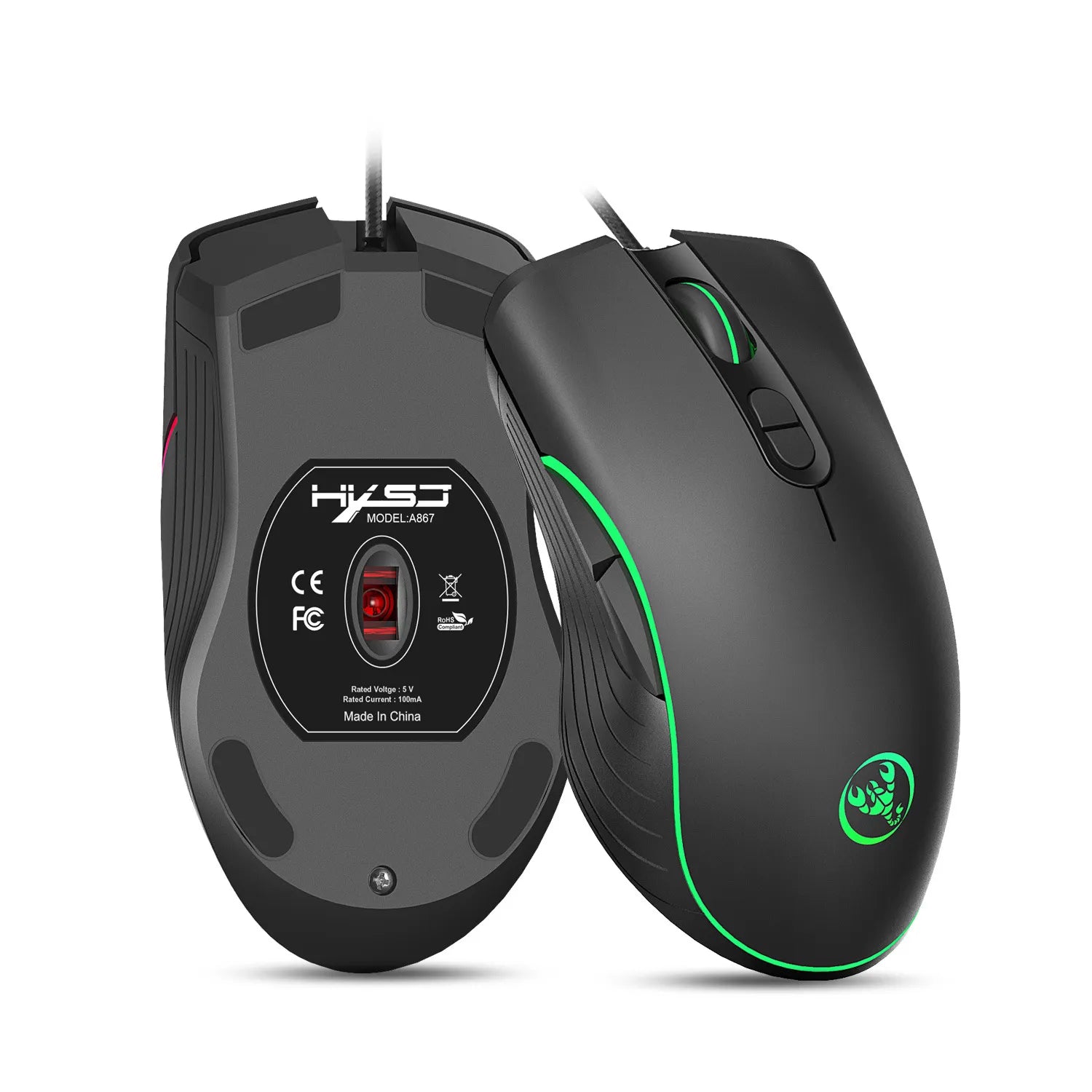 Luminous Pro Gamer Mouse - Tech genius & freaks