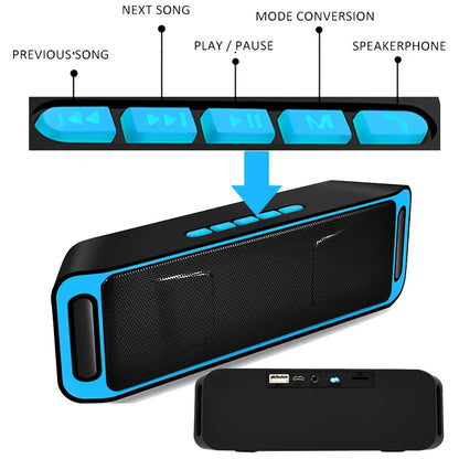 Stereo Sound 10W Bluetooth Speaker - Tech genius & freaks