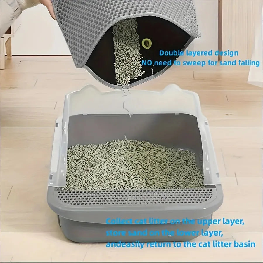 EVA Dual-Layer Litter Mat - Tech genius & freaks