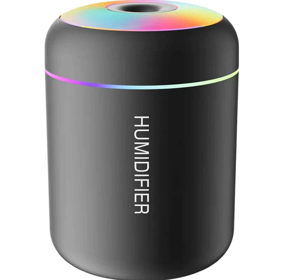 Compact Rainbow Light Humidifier - Tech genius & freaks