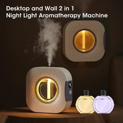 Mini Intelligent Aromatherapy Machine with Multifunctional Digital Display Essential Oil Diffuser USB Adjustable Air Purifier - Tech genius & freaks