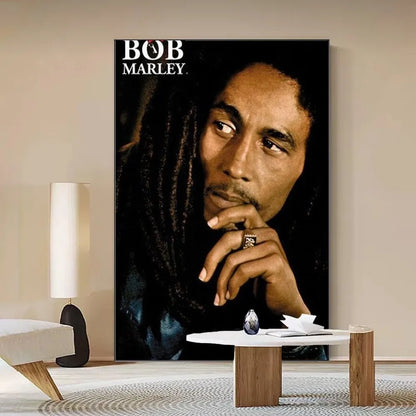 Bob Marley Poster Anime Posters Sticky Whitepaper Sticker DIY Room Bar Cafe Kawaii Room Decor - Tech genius & freaks