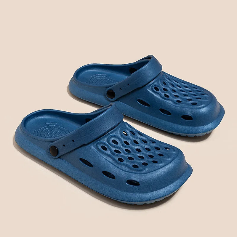 Fashion Sandals Waterproof Slippers Women Shoes Summer Comfortable Outdoor Slides Soft Sole Garden Shoes Indoor Nursing Sandals - Tech genius & freaks