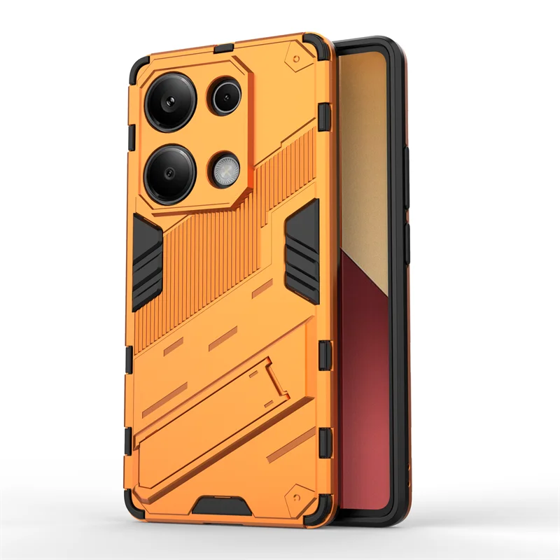 For Redmi Note 13 Pro 4G Case Armor Shockproof Phone Case For Xiaomi Redmi Note13 Pro 13Pro 4G Car Magnetic Holder Back Cover - Tech genius & freaks