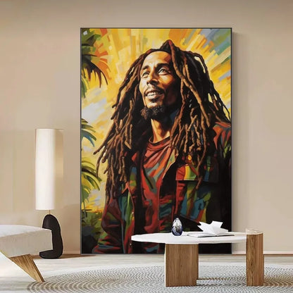 Bob Marley Poster Anime Posters Sticky Whitepaper Sticker DIY Room Bar Cafe Kawaii Room Decor - Tech genius & freaks