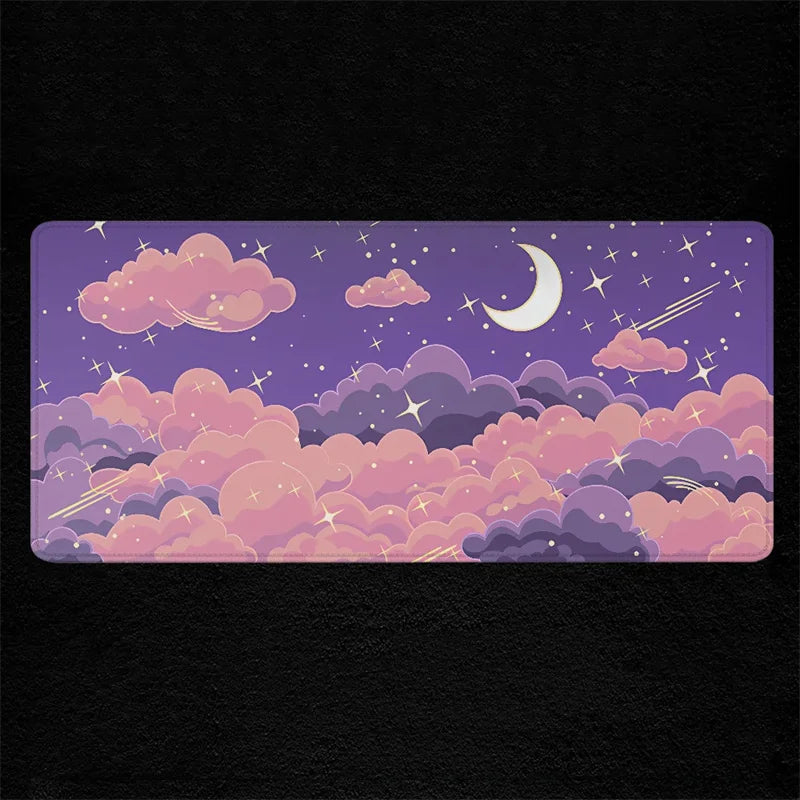 Mause Pad Skyscape Gaming Mat Anime Mouse Pad Desk Accessories Office Pc Gamer Diy Gaming Computer Mousepad Mats - Tech genius & freaks