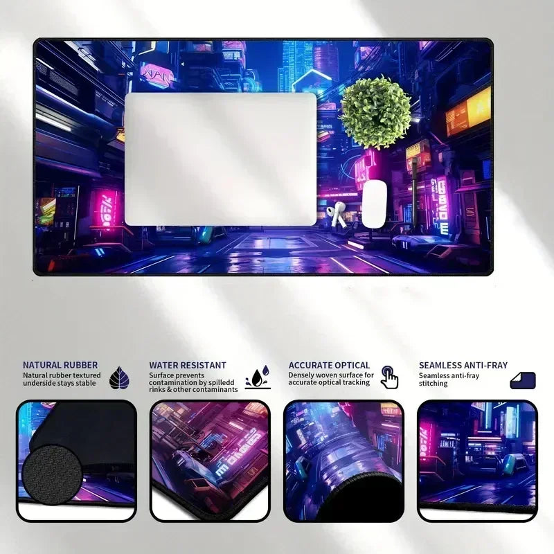 Mause Pad Skyscape Gaming Mat Anime Mouse Pad Desk Accessories Office Pc Gamer Diy Gaming Computer Mousepad Mats - Tech genius & freaks