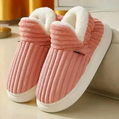 Customizable Women Snow Warm Plush Platform Sneakers Shoes slippers WNX405300 - Tech genius & freaks