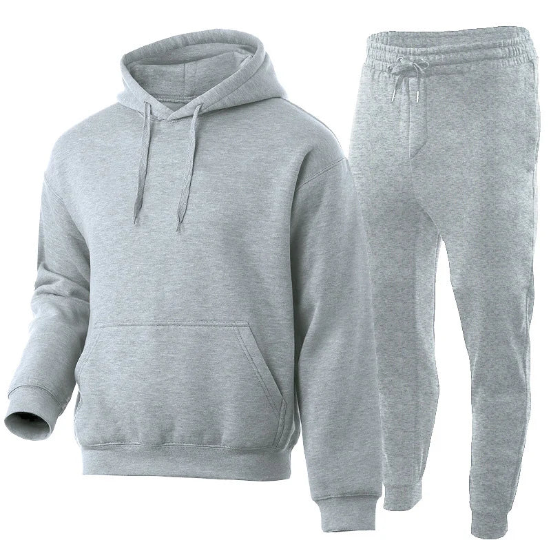 Hoodie Pants 2 Piece Sets Basketball Pullover Men’s Clothing Sweatshirt Tracksuit Women Sportswear Clothes for Men Tracksuit Men - Tech genius & freaks