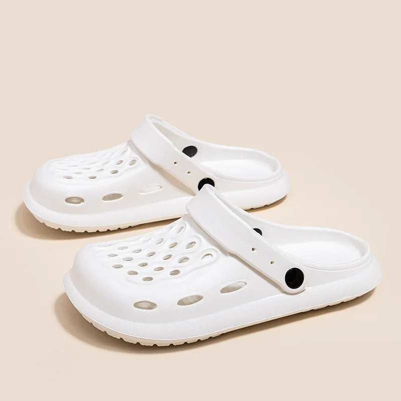 Fashion Sandals Waterproof Slippers Women Shoes Summer Comfortable Outdoor Slides Soft Sole Garden Shoes Indoor Nursing Sandals - Tech genius & freaks