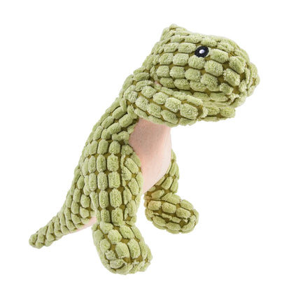 Cats and Dogs Pet Plush Dinosaur Toys Interactive Dog Chew Toys Plush Stuffing Pet Supplies Dog Toys for Small Dogs - Tech genius & freaks