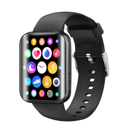 Voice Command Smartwatch & Health Monitor - Tech genius & freaks