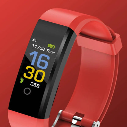 SmartHeart Red Fitness Tracker - Tech genius & freaks