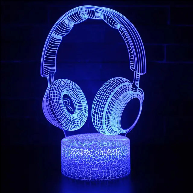 Gamer's 3D RGB Fantasy Lamp - Tech genius & freaks