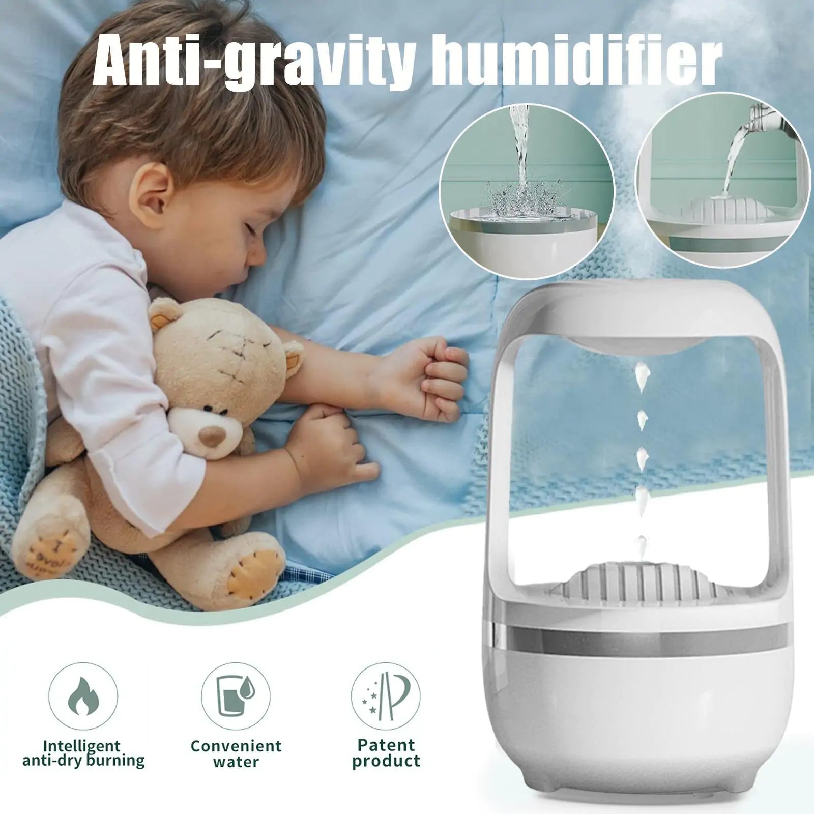 AquaMist Humidifier - Tech genius & freaks