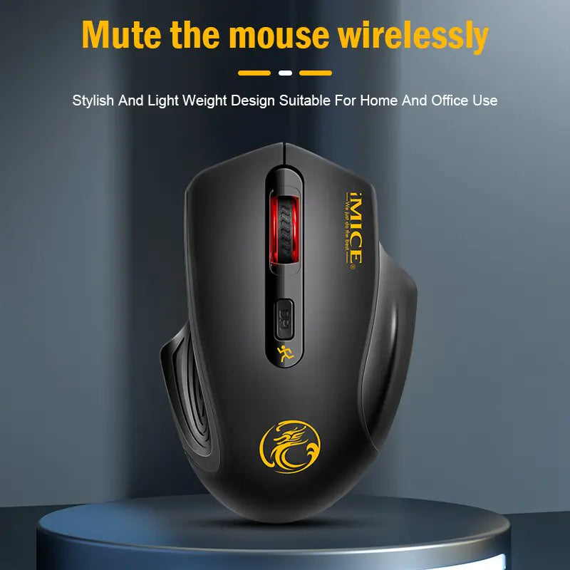 SilentFlex Wireless Mouse - Tech genius & freaks