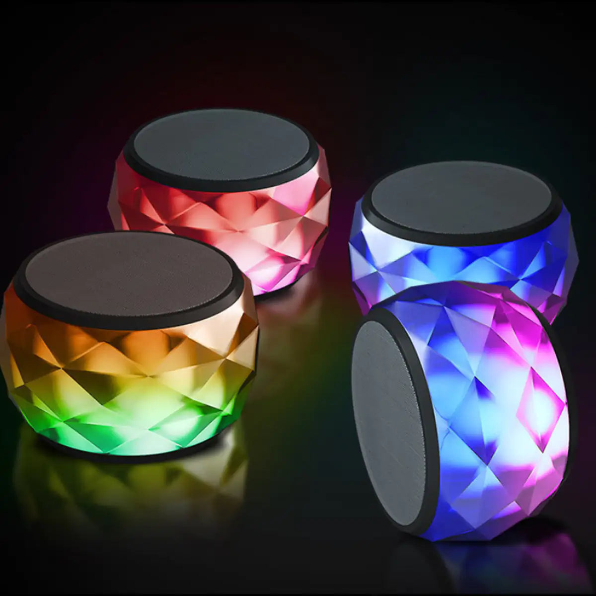 GlowTunes LED Bluetooth Mini Speaker - Tech genius & freaks