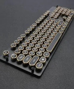 RetroCraft Typewriter-Style Mechanical Keyboard - Tech genius & freaks