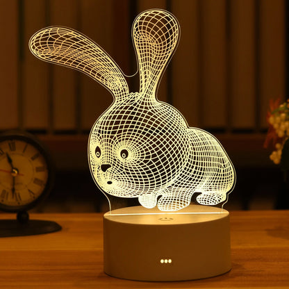 Romantic 3D Acrylic Lamp - Tech genius & freaks