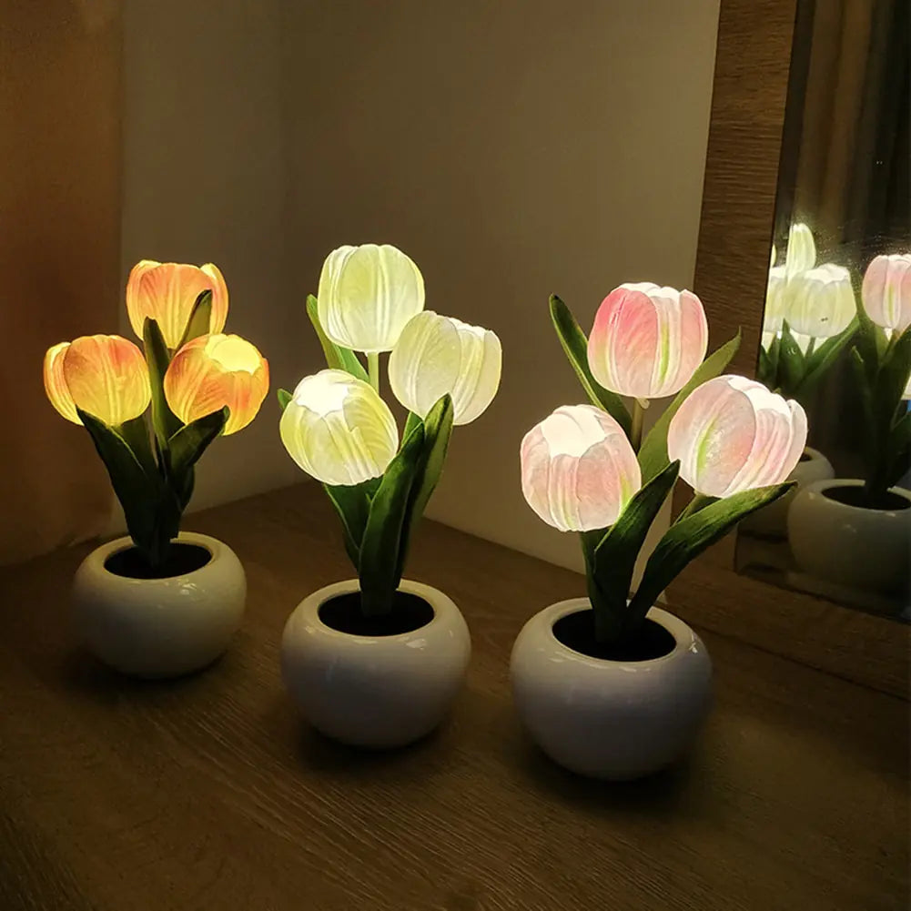 Tulip Glow Table Lamp - Tech genius & freaks