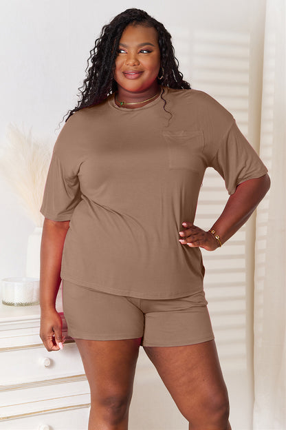 Basic Bae Soft Rayon Half Sleeve Set - Tech genius & freaks