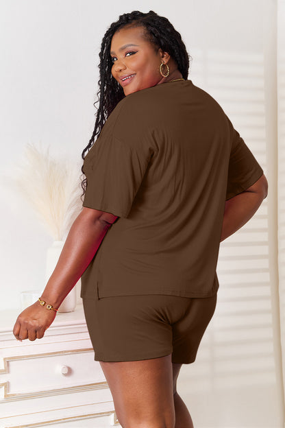 Basic Bae Soft Rayon Half Sleeve Set - Tech genius & freaks