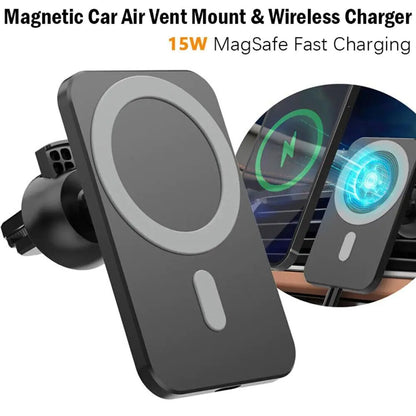 MagSafe Wireless Car Charger Mount for iPhone