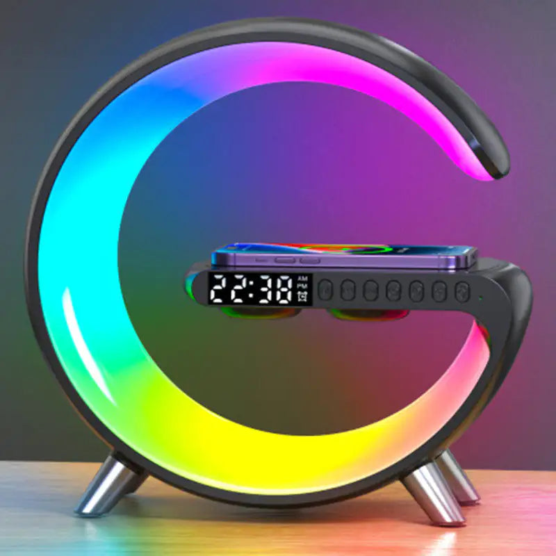 Bluetooth Speaker Wireless Charger Lamp - Tech genius & freaks