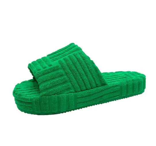 Ladies' Plush Casual Slippers - Tech genius & freaks