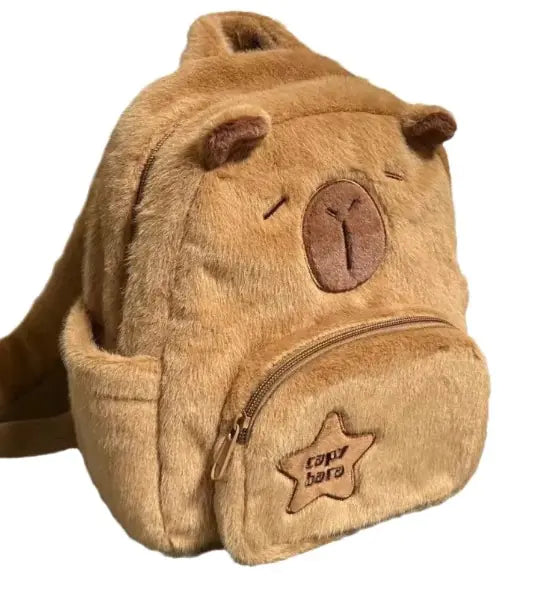 CapyCozy Large Plush Backpack - Tech genius & freaks