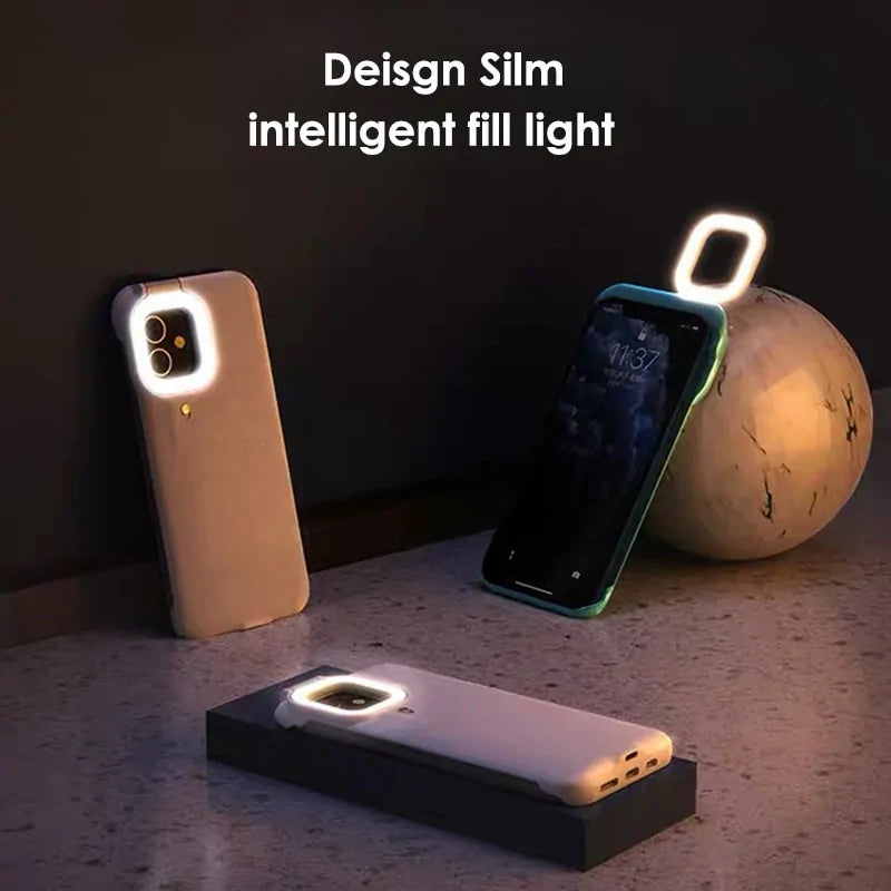 Luminous LED iPhone Case: X to 12 Pro Max