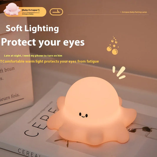 Sweet Octopus Soft Night Light