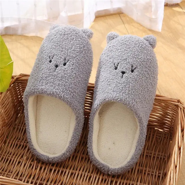 Cozy Heart Fur Slippers - Tech genius & freaks