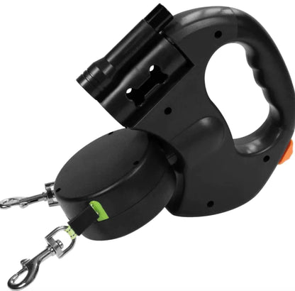 Twin Flex No-Tangle Dog Leash - Tech genius & freaks