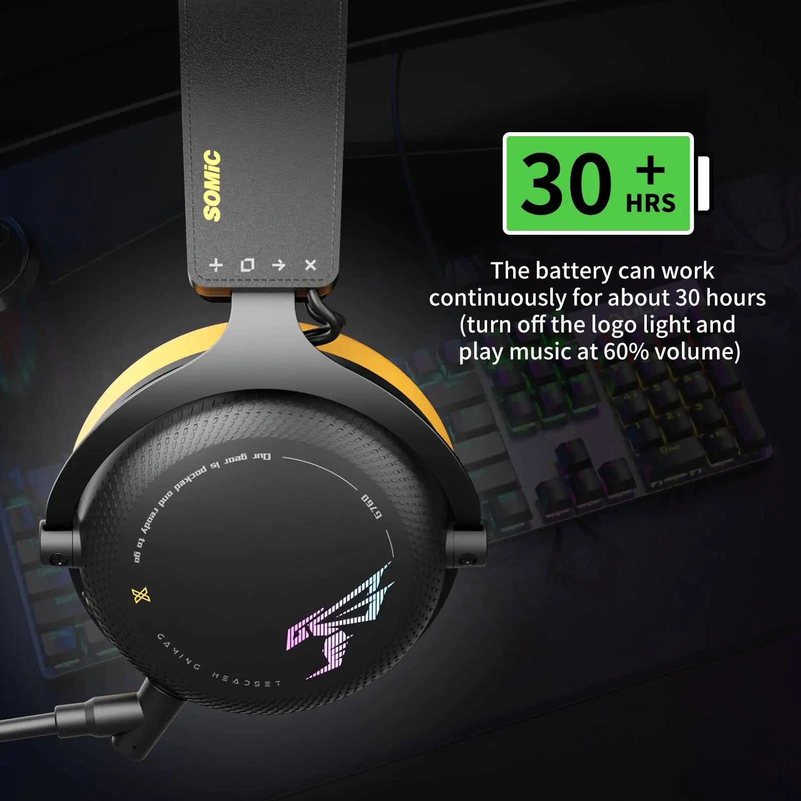 Elite Gamer Wireless Headset - Tech genius & freaks