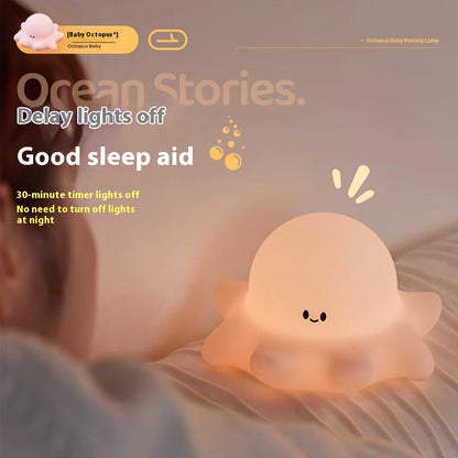 Sweet Octopus Soft Night Light