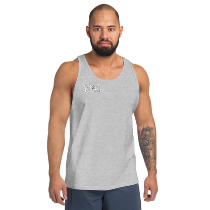 Men's Tank Top Never Give up - Tech genius & freaks