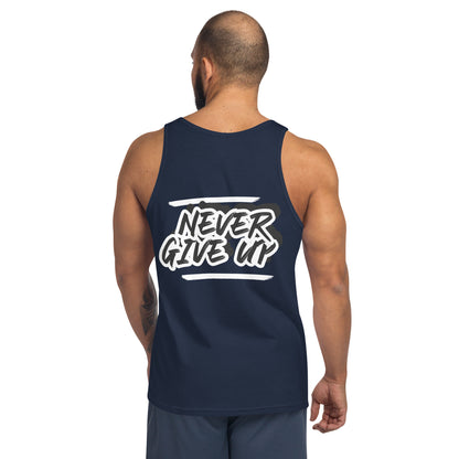 Men's Tank Top Never Give up - Tech genius & freaks