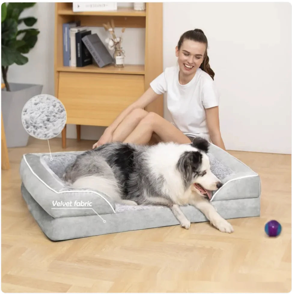 Detachable U-Shaped Cozy Pet Couch - Tech genius & freaks