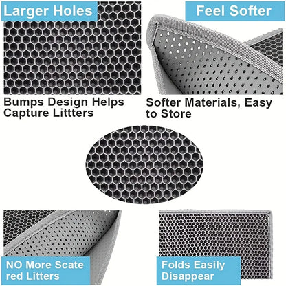 EVA Dual-Layer Litter Mat - Tech genius & freaks