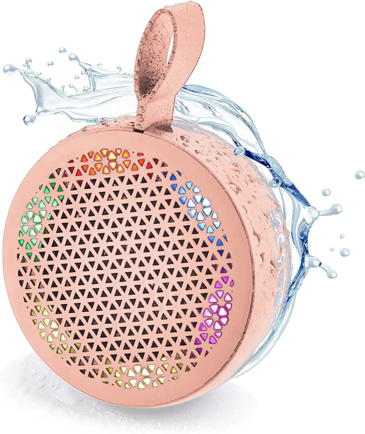 AQUATUNE Wireless Shower Speaker with LED Lights - Tech genius & freaks