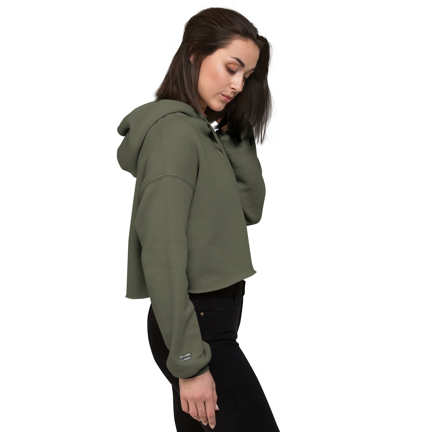 Trendy Bunny Raw Hem Hoodie - Tech genius & freaks