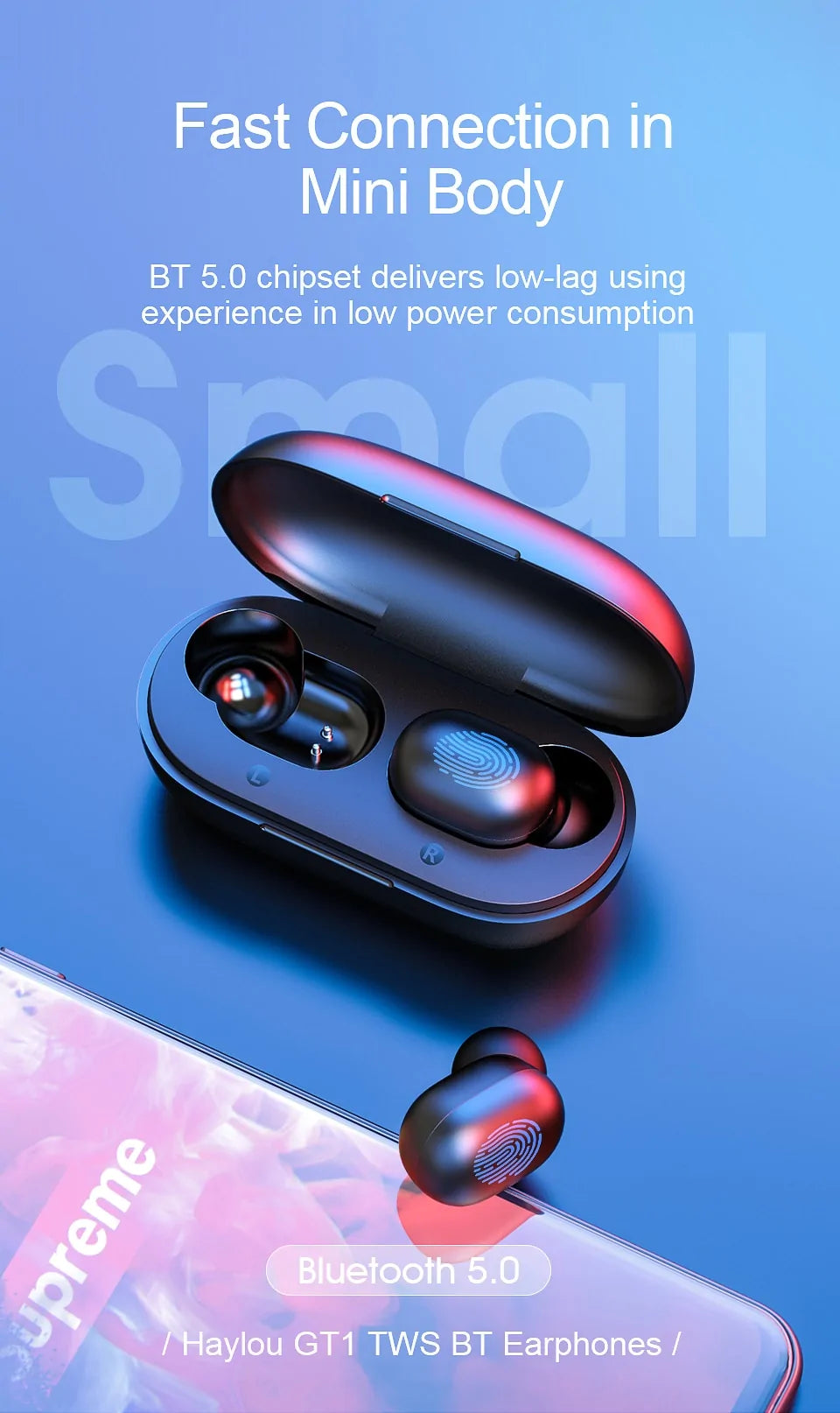 Bluetooth 5.0 High-Fidelity Wireless Earbuds - Tech genius & freaks